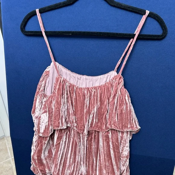 Madewell Velvet Blush Camisole - Picture 2 of 8